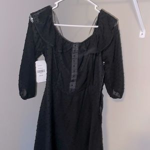 Off the shoulder dress